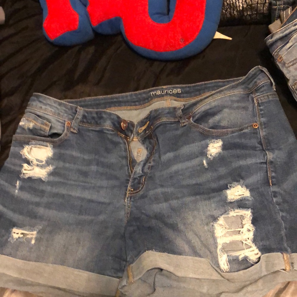 Size 18 jean shorts